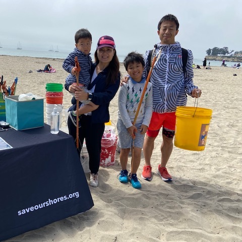 Beach Cleanup @ Cowell & Main Beach - logo